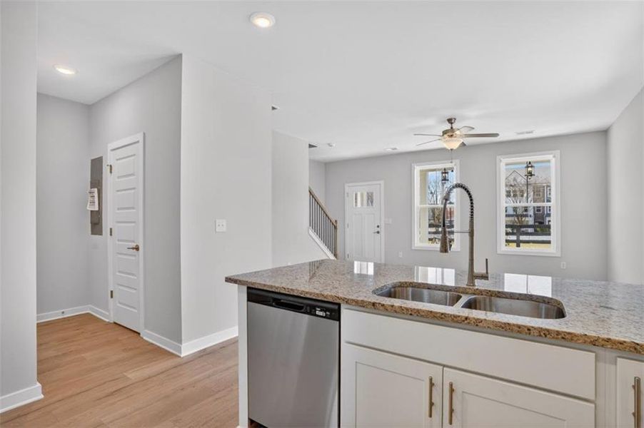 Furnished interior view inside a new home in , Fayetteville (Image 4).