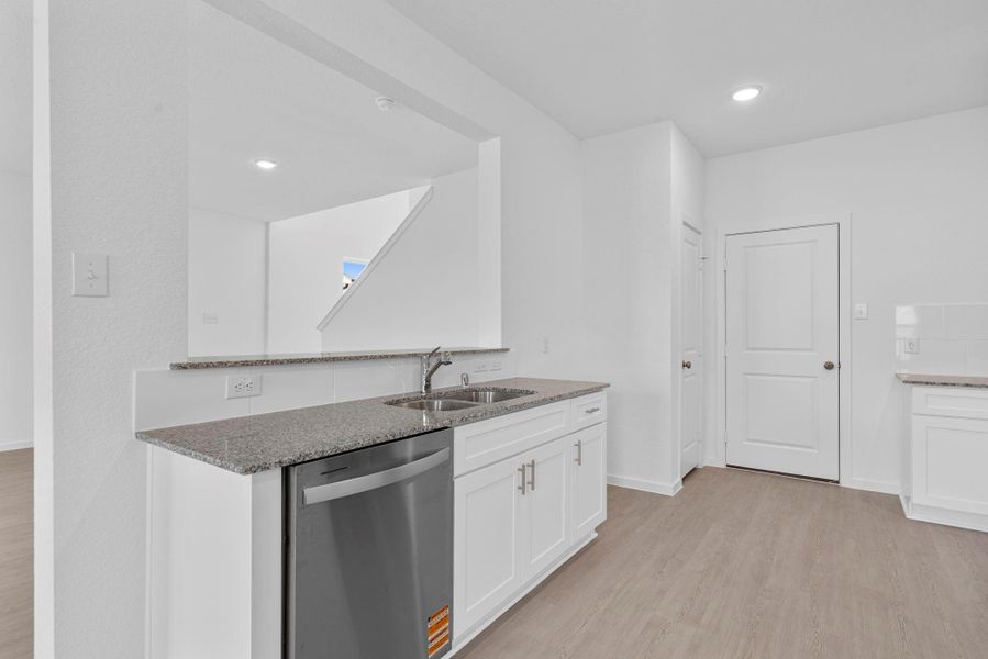 Furnished interior view inside a new home in Peppervine, Porter (Image 5). Furnished interior view inside a new home in Peppervine, Porter (Image 5).