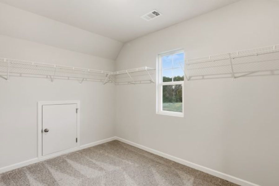 Representative unfurnished interior of a home built from the Clayton by Piedmont Residential in Hampton Ridge, Jefferson (Image 29).