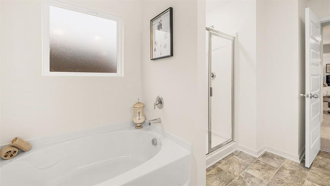 Furnished interior view inside a new home in Brooks Station, Dacula (Image 15).