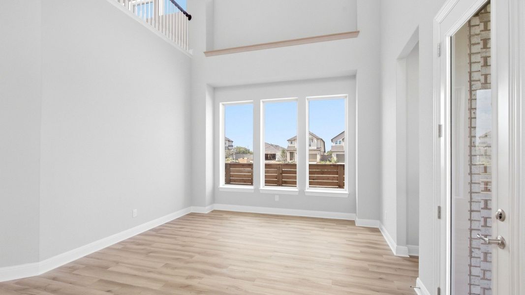 Furnished interior view inside a new home in Flora, Hutto (Image 9). Furnished interior view inside a new home in Flora, Hutto (Image 9).