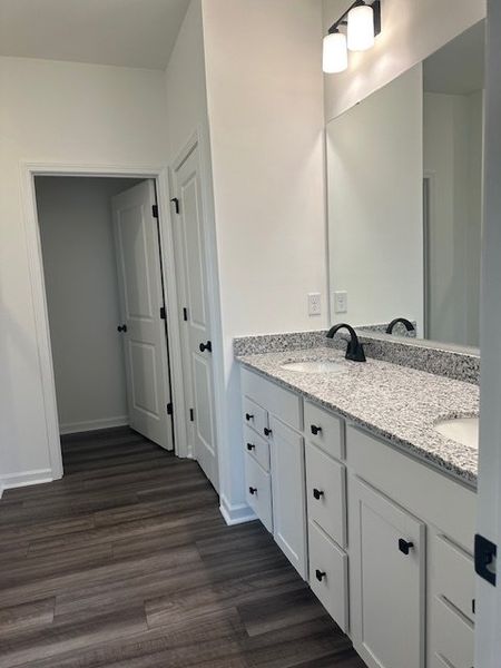Furnished interior view inside a new home in Providence Station at Trolley Run, Aiken (Image 11).