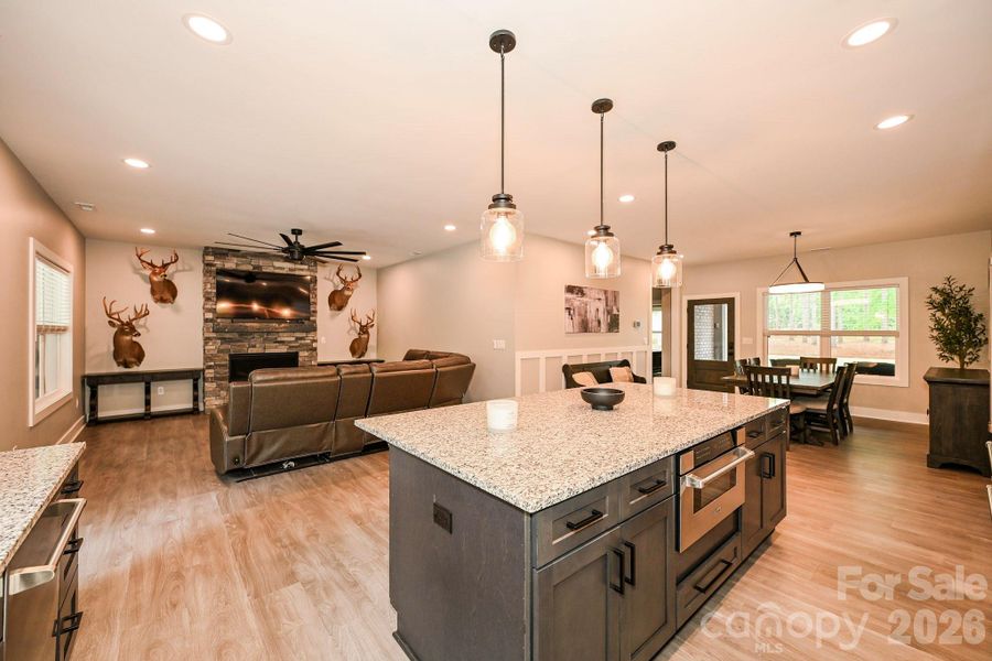 Furnished interior view inside a new home in , Marshville (Image 8).
