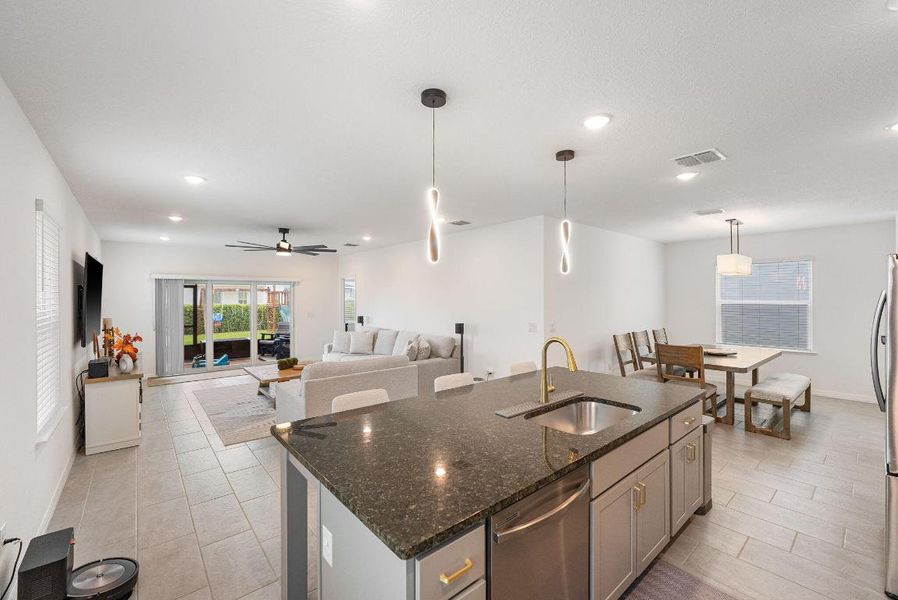 Living/Kitchen/Dining