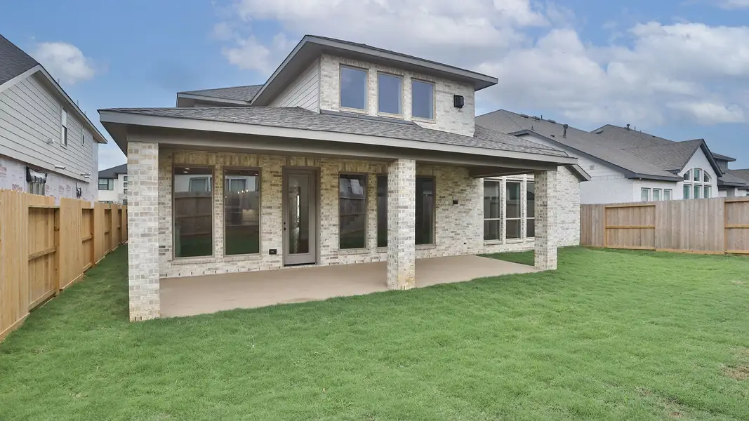 Exterior details and patio area of a home in Jubilee, Hockley (Image 3).