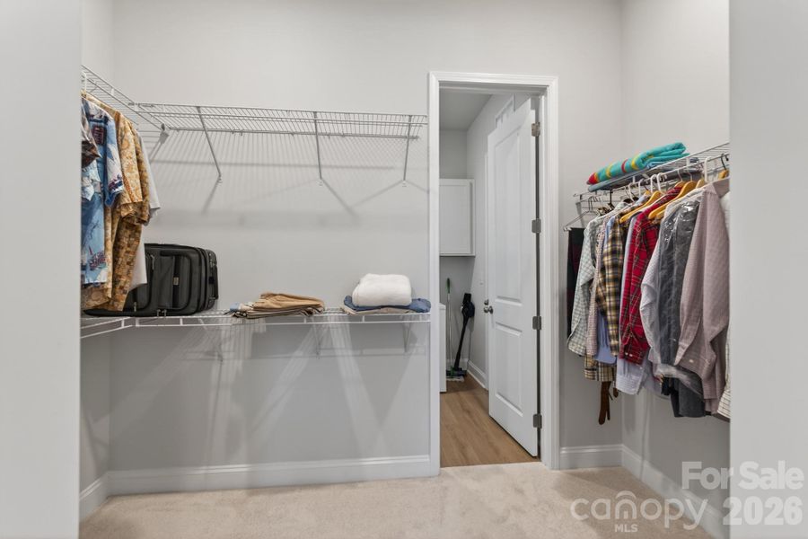 Primary Bedroom Closet Primary Bedroom Closet