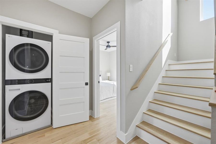 Furnished interior view inside a new home in , Dallas (Image 14).