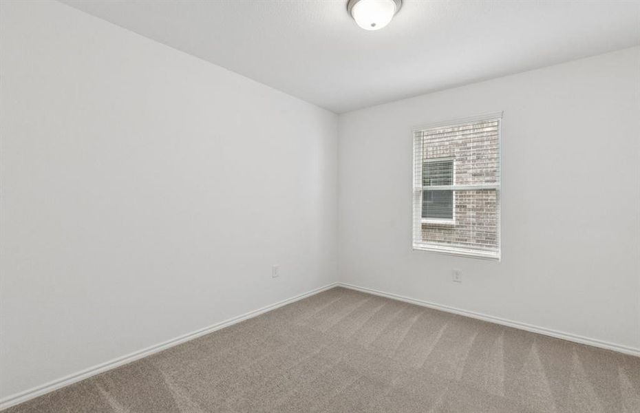 Spacious secondary bedroom