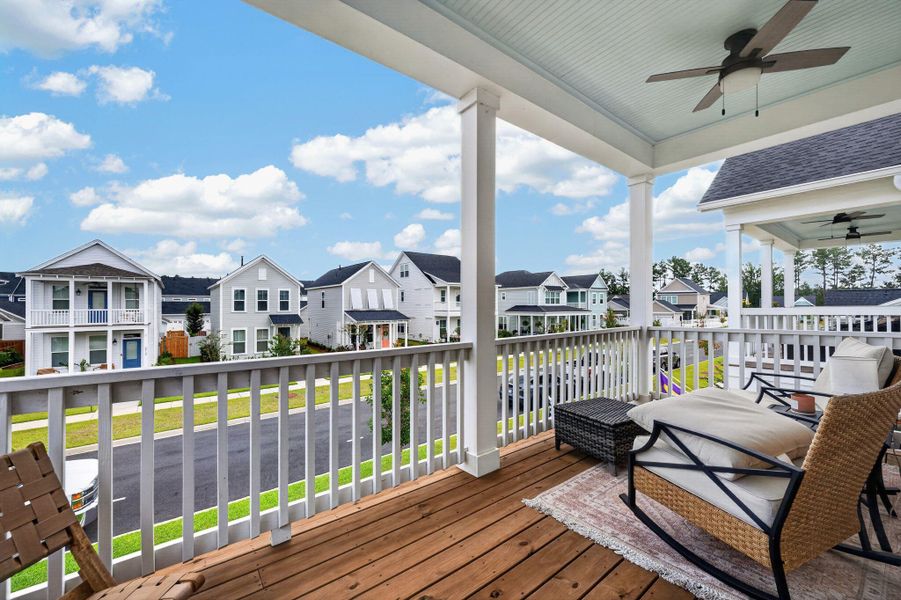 Exterior details and patio area of a home in Nexton - Midtown - The Park Collection, Summerville (Image 26). Exterior details and patio area of a home in Nexton - Midtown - The Park Collection, Summerville (Image 26).