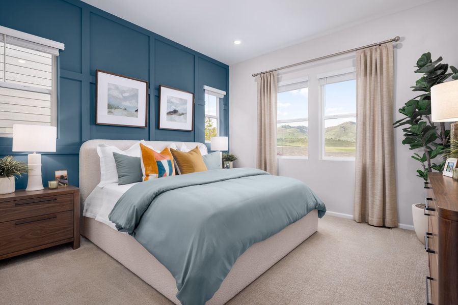 Representative furnished interior of a home built from the 4003 by Risewell Homes in The Manors Collection at Golden Overlook, Golden (Image 7).