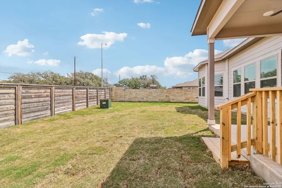 Exterior details and patio area of a home in Autry Pond, San Antonio (Image 22). Exterior details and patio area of a home in Autry Pond, San Antonio (Image 22).