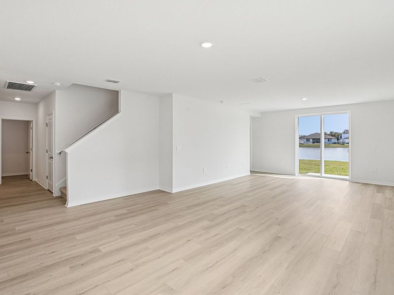 Spacious, unfurnished interior of a new home in Magnolia Bay - Classic Series, Nokomis (Image 14).