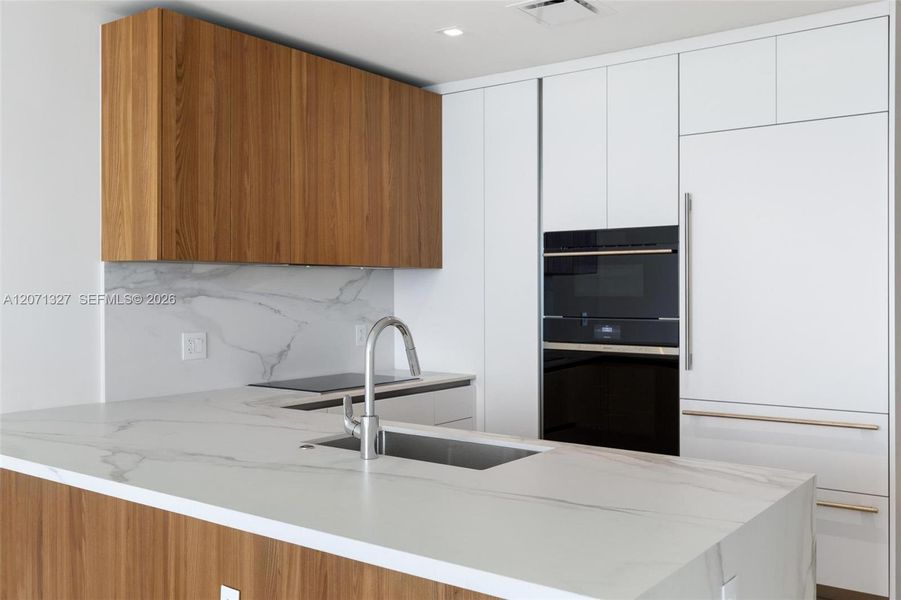 Furnished interior view inside a new home in , Miami (Image 9).