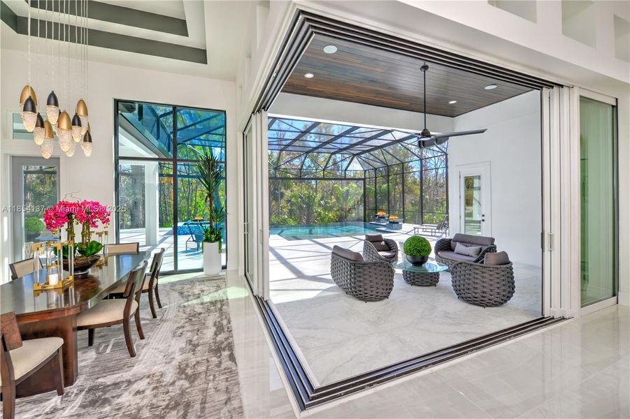 Furnished interior view inside a new home in The Estates at Brown's Landing, Port Orange (Image 26).