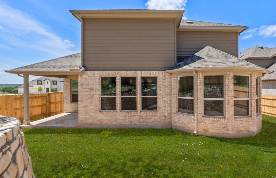 Exterior details and patio area of a home in Crescent Bluff, Georgetown (Image 3). Exterior details and patio area of a home in Crescent Bluff, Georgetown (Image 3).