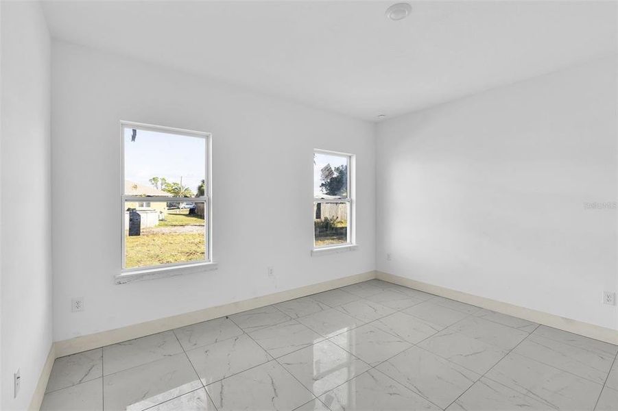 Spacious, unfurnished interior of a new home in , Port Charlotte (Image 13). Spacious, unfurnished interior of a new home in , Port Charlotte (Image 13).