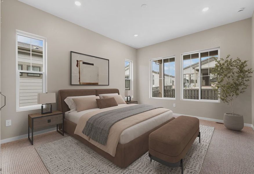 Homesite 69 Primary Bedroom - Virtually Staged - 11 of 13 Homesite 69 Primary Bedroom - Virtually Staged - 11 of 13