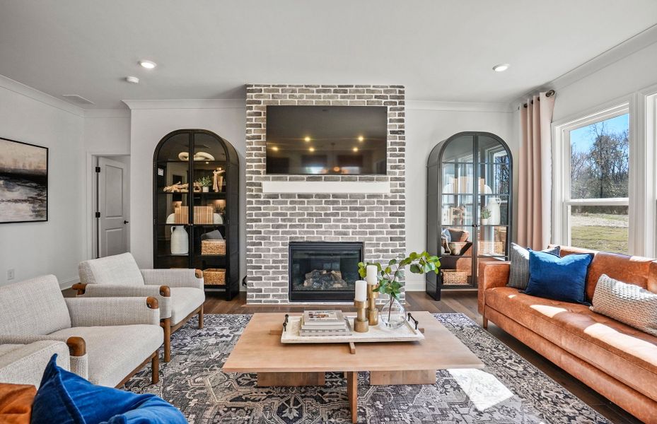 Furnished interior view inside a new home in Riverstone, Monroe (Image 36).