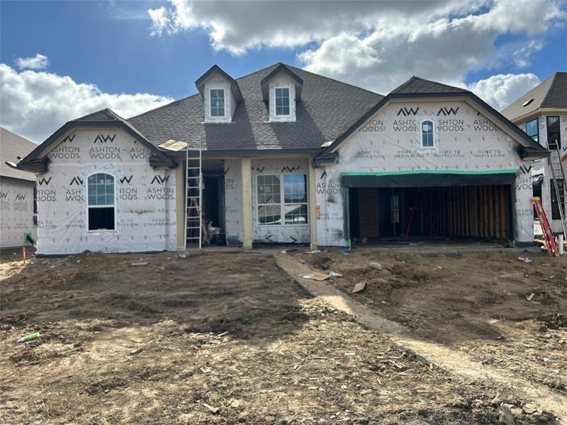 Construction progress Construction progress