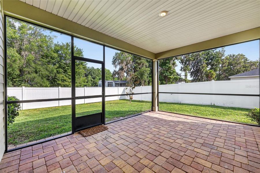 Exterior details and patio area of a home in Heath Preserve, Ocala (Image 3).
