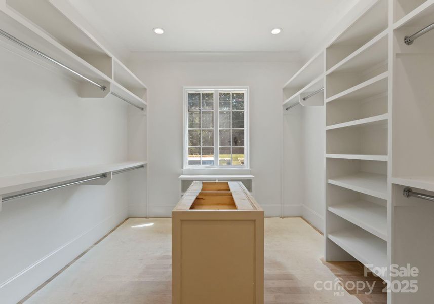 Current stage of Primary closet Current stage of Primary closet