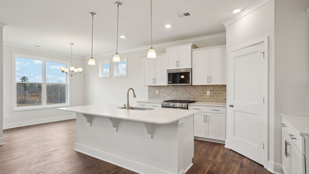 Furnished interior view inside a new home in Westport, York (Image 3).
