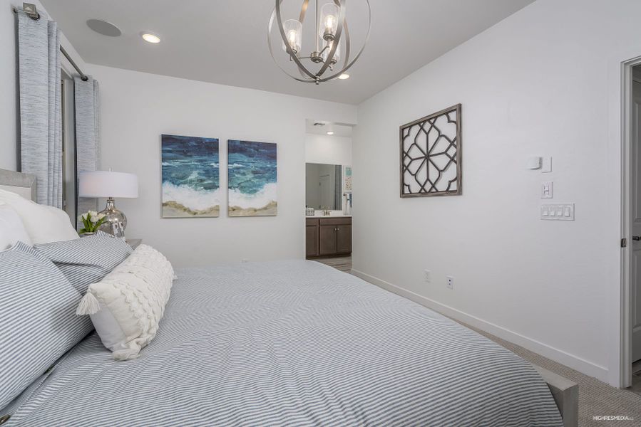 Primary Bedroom | Madera | The Villages at North Copper Canyon – Canyon Series | Surprise, AZ | Landsea Homes