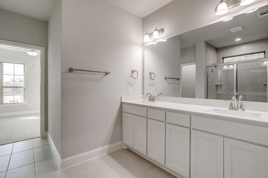 Furnished interior view inside a new home in Knight's Landing on Eden Road, Arlington (Image 11).