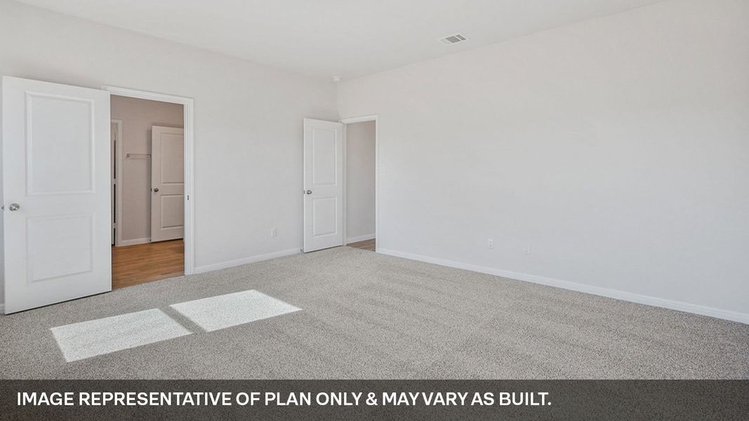 Representative unfurnished interior of a home built from the The Quincy by D.R. Horton in Thunder Rock, Marble Falls (Image 25).