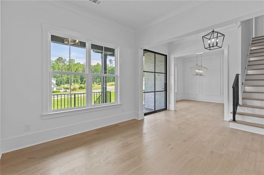 Spacious, unfurnished interior of a new home in , Buford (Image 42).
