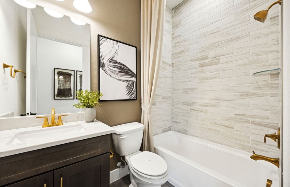 Representative furnished interior of a home built from the Stellar by Del Webb in Del Webb at Trinity Falls, McKinney (Image 7). Representative furnished interior of a home built from the Stellar by Del Webb in Del Webb at Trinity Falls, McKinney (Image 7).