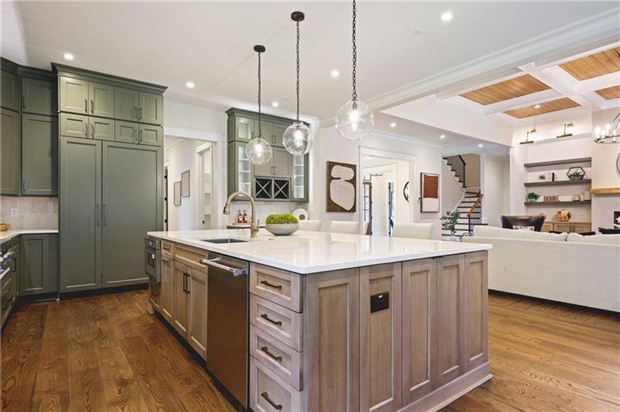Furnished interior view inside a new home in The Reserve At Governors Towne Club, Acworth (Image 44).