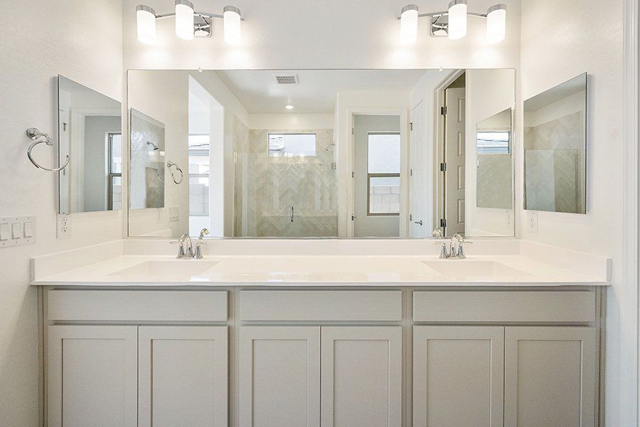 Furnished interior view inside a new home in Windrose V, Waddell (Image 7).