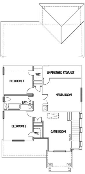 2D floor plan layout of this home in Crown Ridge Manor, San Antonio, TX (Image 3). 2D floor plan layout of this home in Crown Ridge Manor, San Antonio, TX (Image 3).