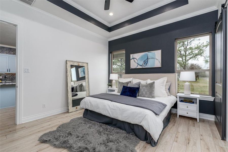 Furnished interior view inside a new home in , Trinidad (Image 9). Furnished interior view inside a new home in , Trinidad (Image 9).