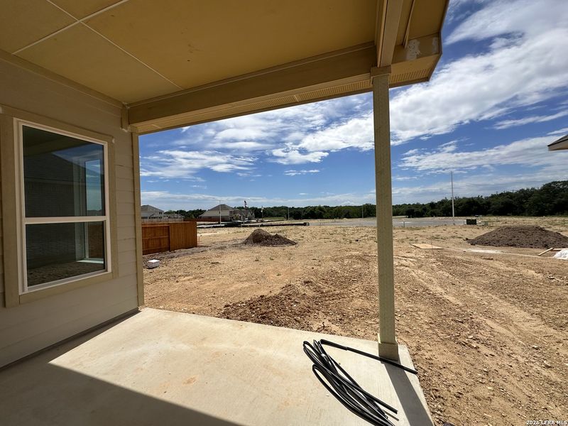 Exterior details and patio area of a home in Stream Waters, Seguin (Image 3).