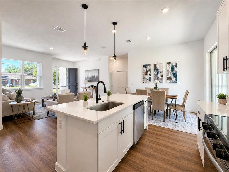Furnished interior view inside a new home in , Citrus Springs (Image 12). Furnished interior view inside a new home in , Citrus Springs (Image 12).