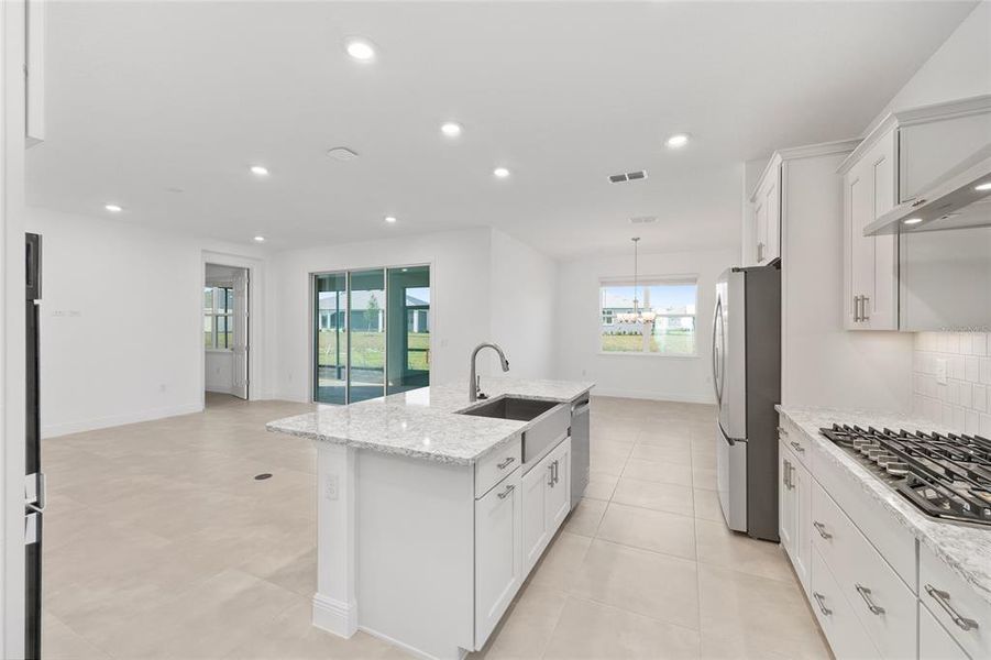 Furnished interior view inside a new home in , Ocala (Image 6).