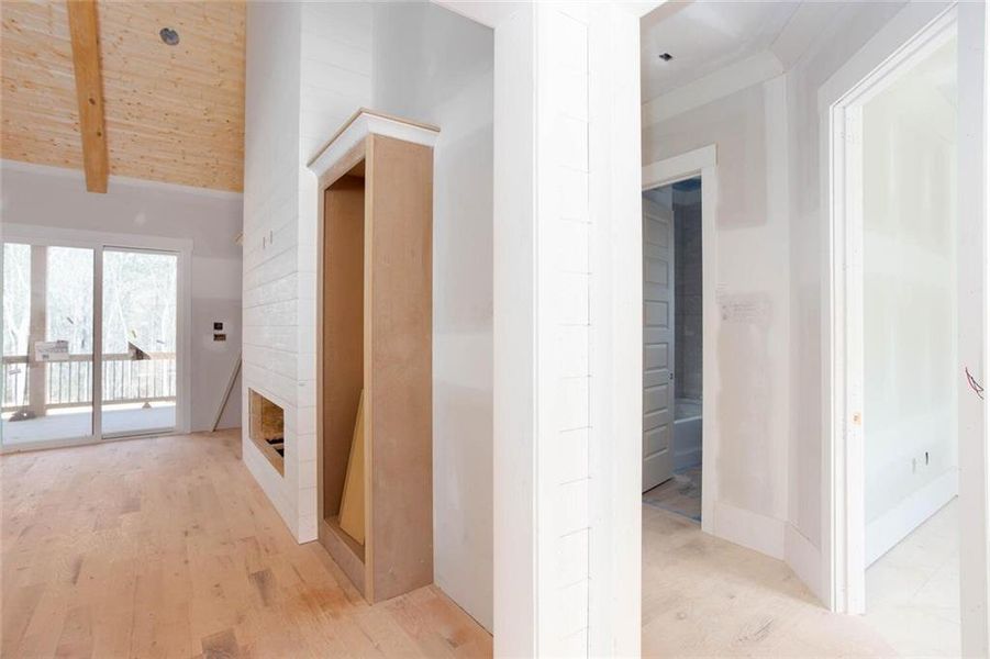 In-progress construction of a new home in , Powder Springs, GA (Image 25).