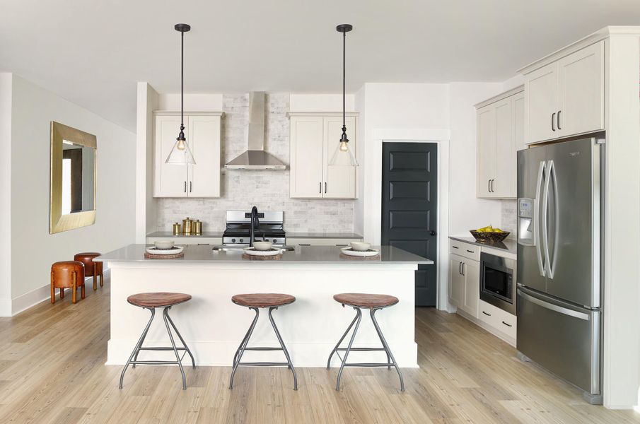 Furnished interior view inside a new home in , Summerville (Image 10).