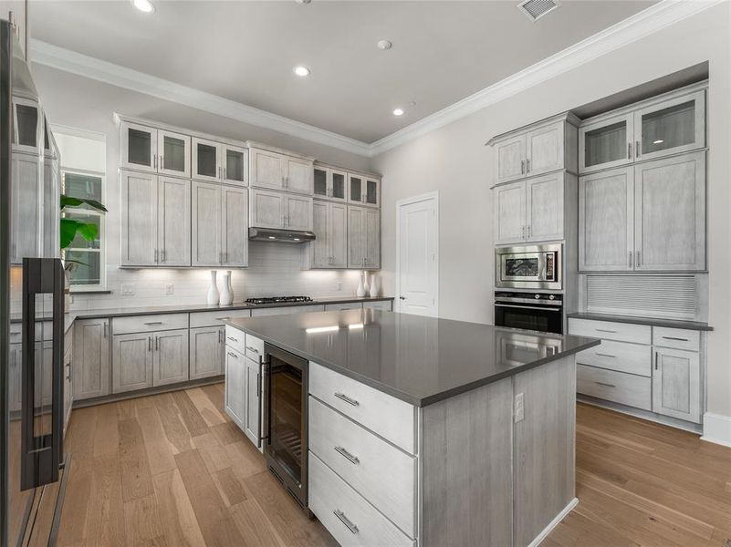 Furnished interior view inside a new home in , Irving (Image 33).