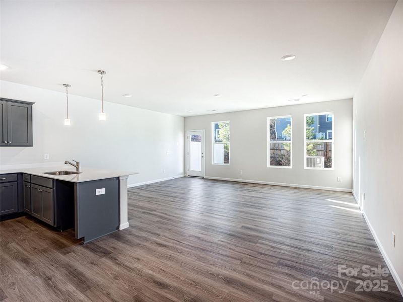 Kitchen & great room