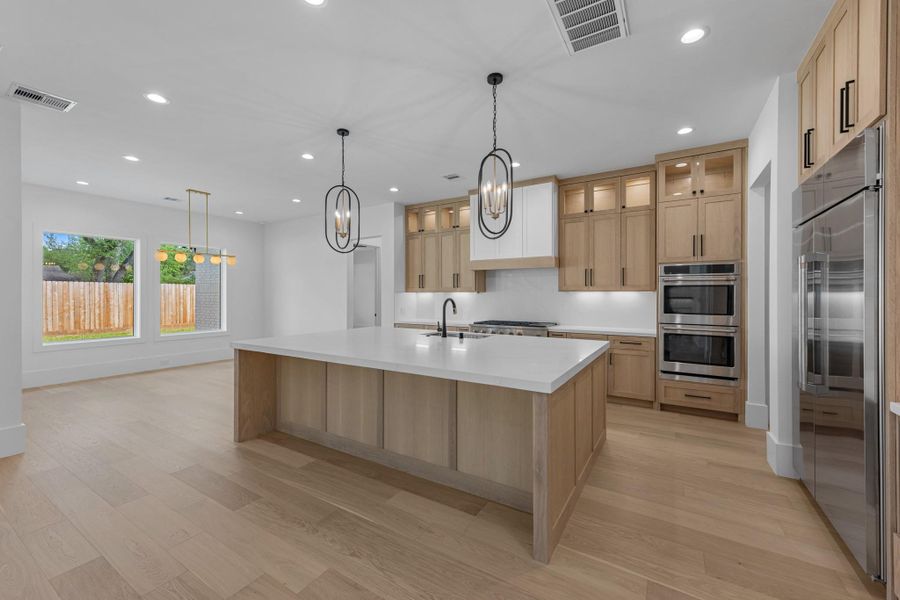 Furnished interior view inside a new home in , Houston (Image 10).