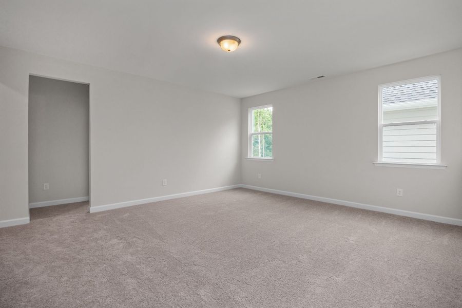 Representative unfurnished interior of a home built from the The Aspen by Davidson Homes LLC in Springvale South, Fuquay Varina (Image 26). Representative unfurnished interior of a home built from the The Aspen by Davidson Homes LLC in Springvale South, Fuquay Varina (Image 26).