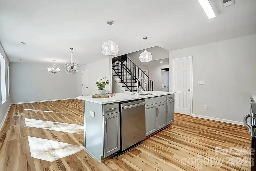 Furnished interior view inside a new home in , Charlotte (Image 5).
