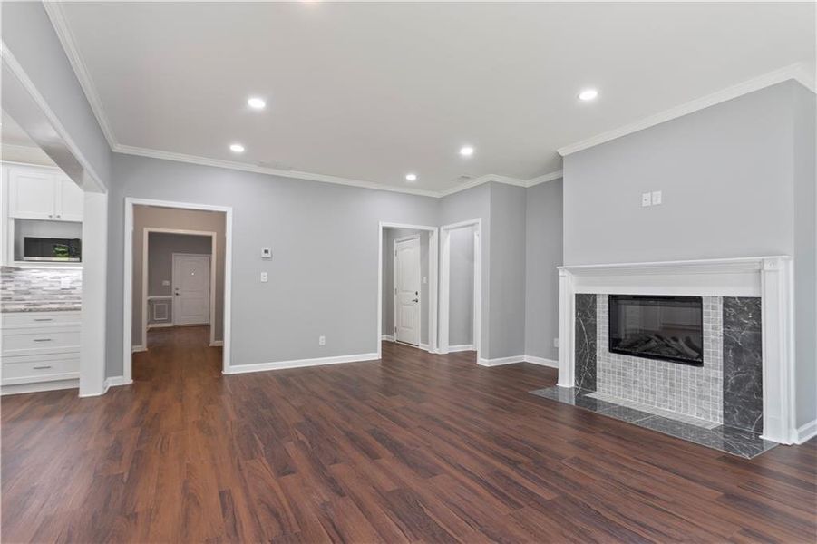 Spacious, unfurnished interior of a new home in , Covington (Image 14). Spacious, unfurnished interior of a new home in , Covington (Image 14).