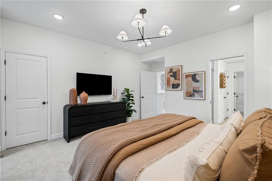 Furnished interior view inside a new home in , Canton (Image 26). Furnished interior view inside a new home in , Canton (Image 26).