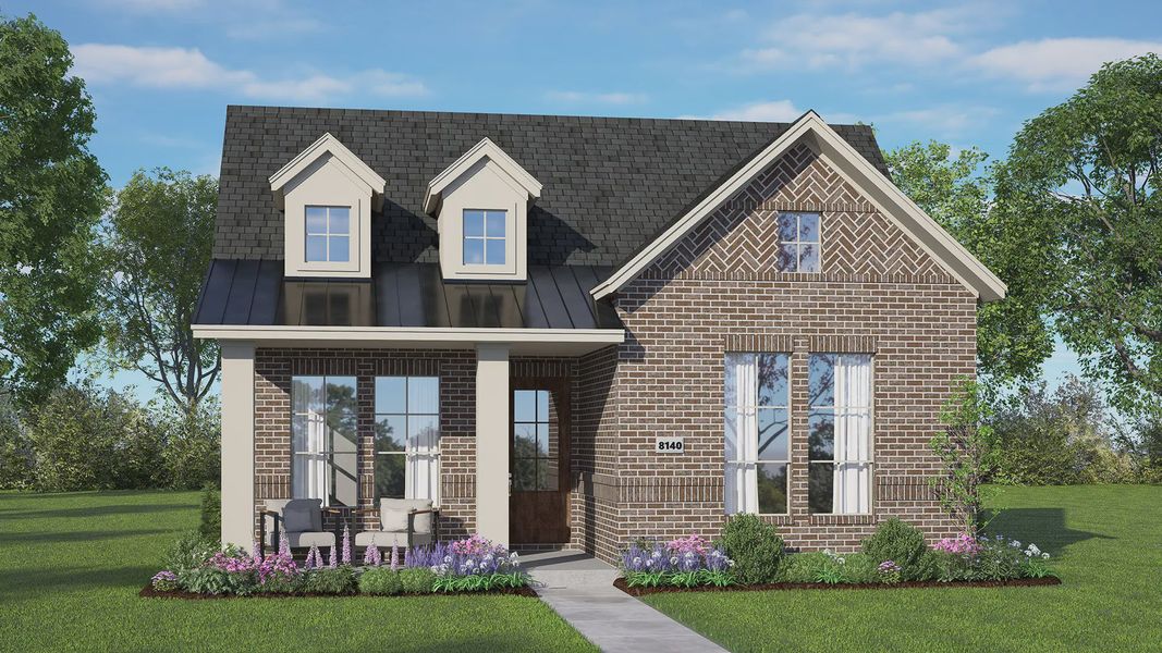 Representative exterior photo of a completed home built from the Fairway by Chesmar Homes in Riceland 42', Mont Belvieu, TX (Image 16). Representative exterior photo of a completed home built from the Fairway by Chesmar Homes in Riceland 42', Mont Belvieu, TX (Image 16).
