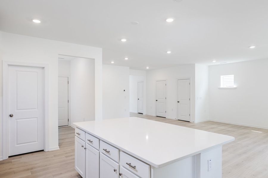 Representative furnished interior of a home built from the Harper by Taylor Morrison in Eagle Trace, Wendell (Image 10).