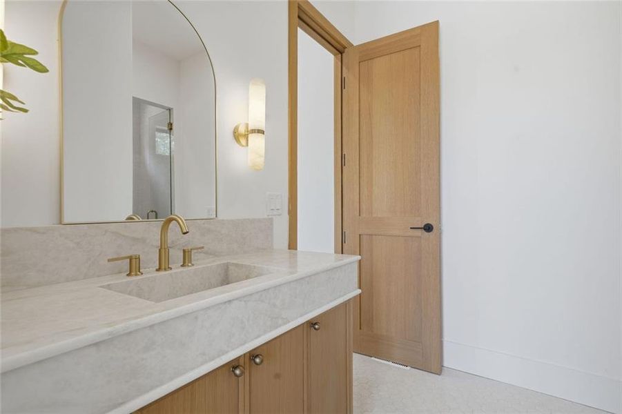 Furnished interior view inside a new home in , Canton (Image 10).